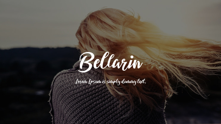 Bellarin Font
