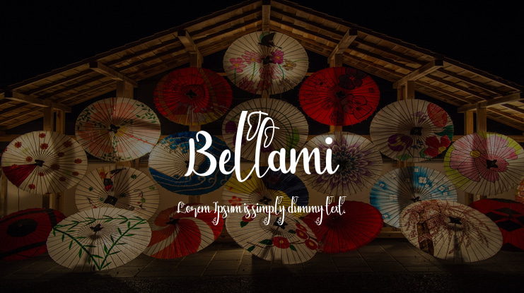 Bellami Font