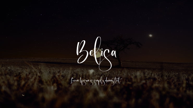 Belisa Font