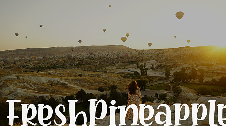 FreshPineapple Font