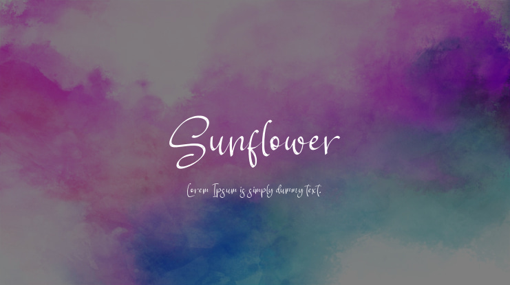 Sunflower Font