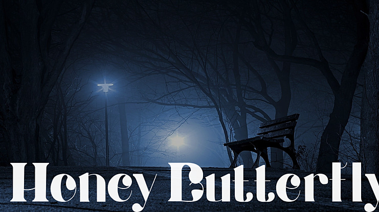 Honey Butterfly Font