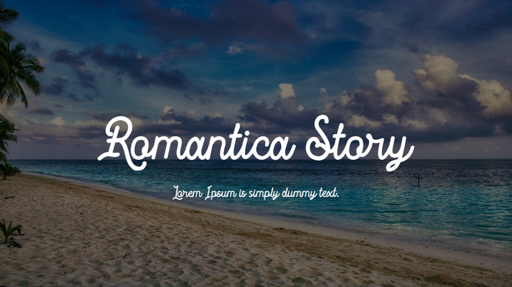 Romantica Story Font