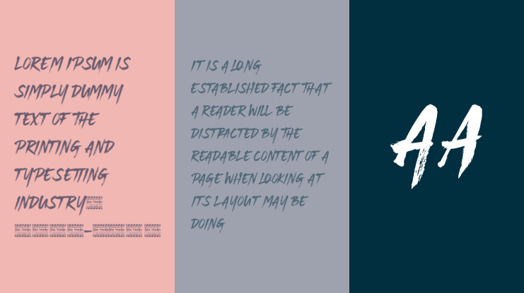 Bigruns Brush personal use Font