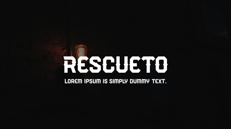 Rescueto Font Family