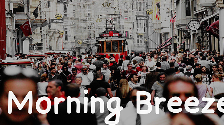 Morning Breeze Font