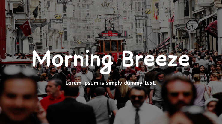 Morning Breeze Font