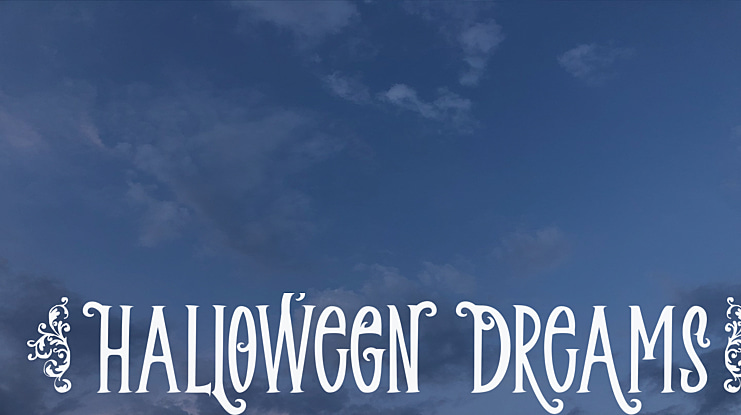 Halloween Dreams Font