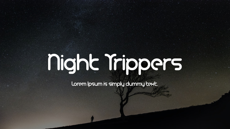Night Trippers Font
