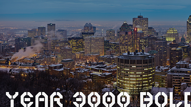 Year 3000 Font Family