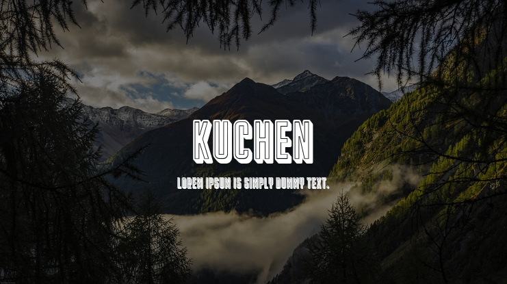 Kuchen Font Family