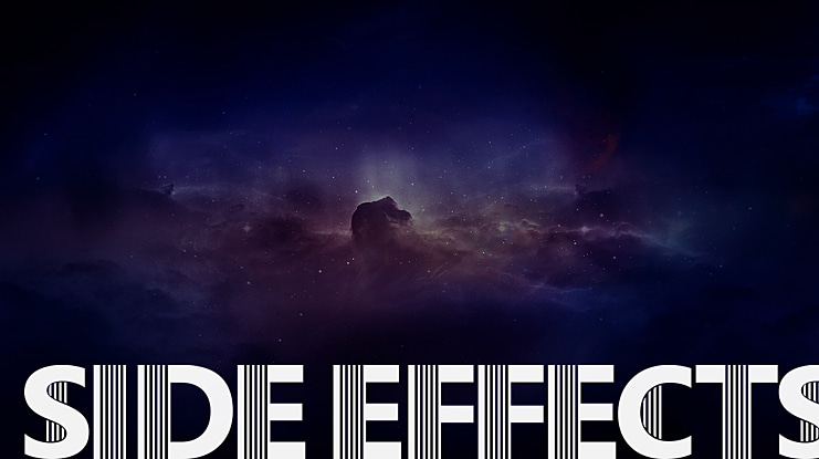 Side Effects Font