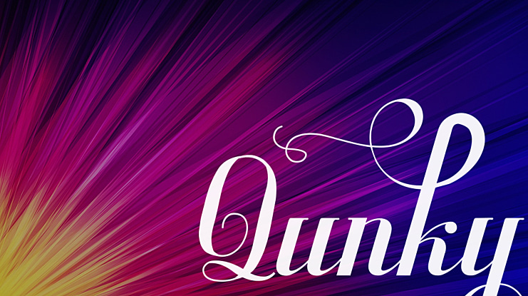 Qunky Font