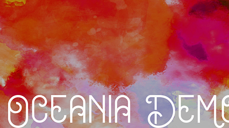 Oceania Demo Font