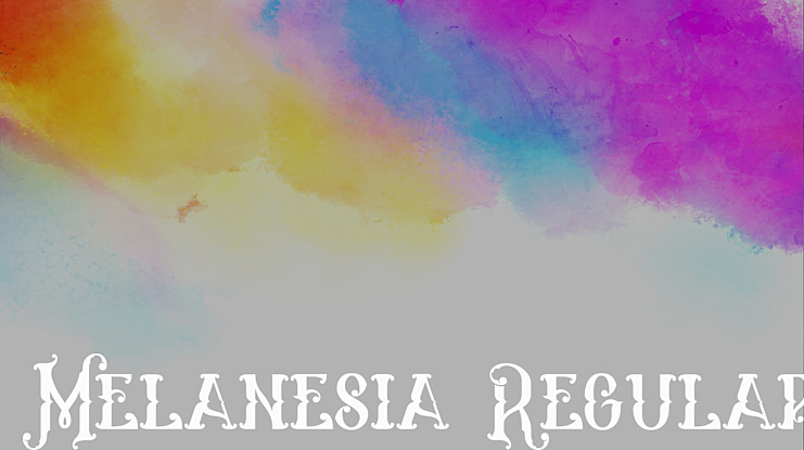 Melanesia Font
