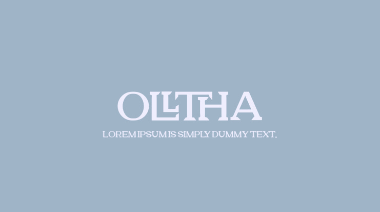 olltha Font