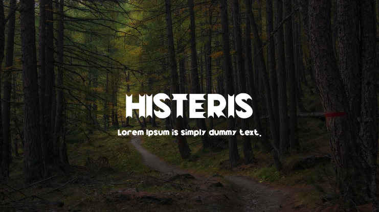 HISTERIS Font