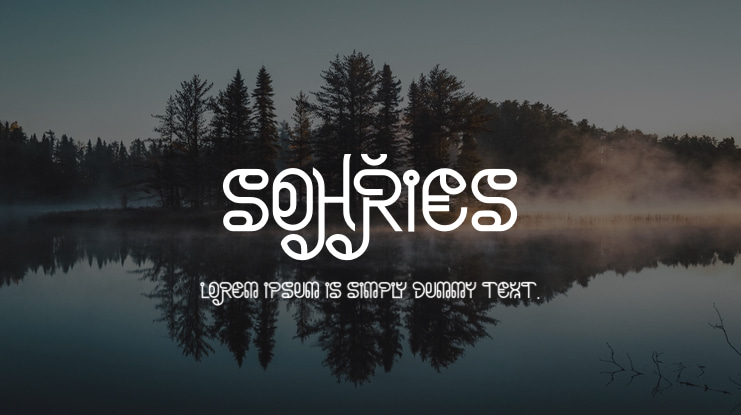 SOHRIES Font