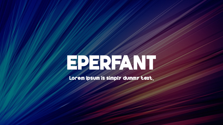EPERFANT Font