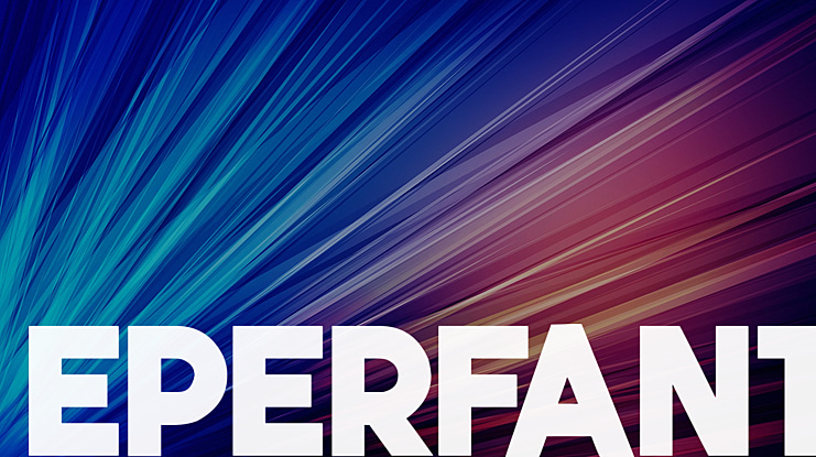 EPERFANT Font