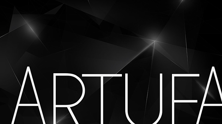 ArtufA Font