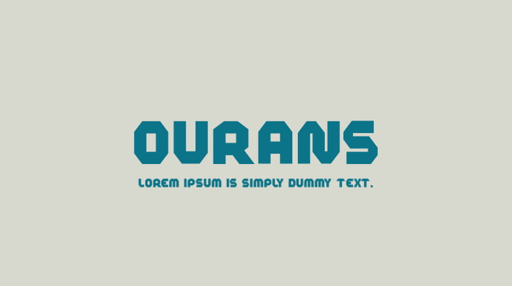 ourans Font