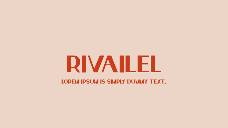 rivailel Font