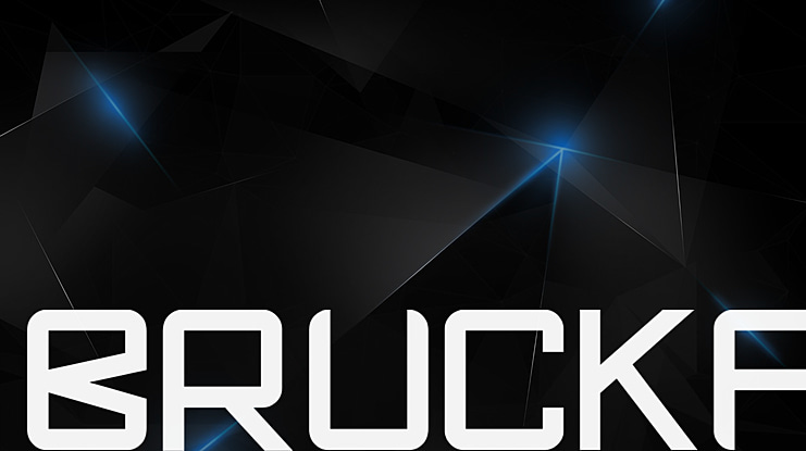 BRUCKA Font