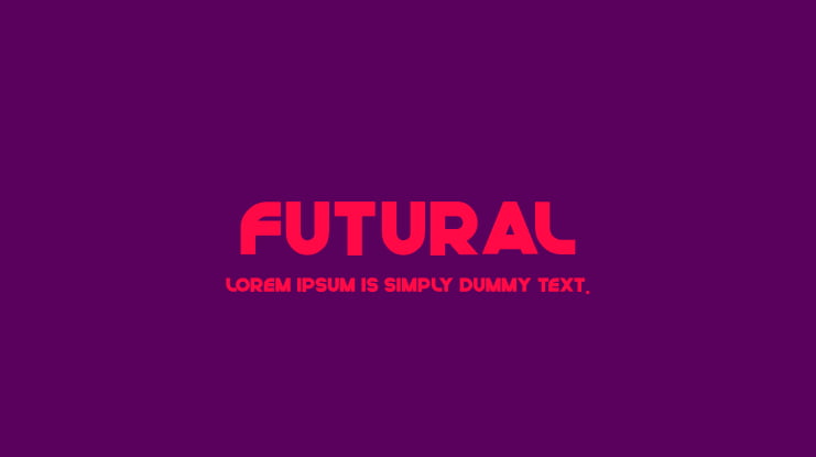 FUTURAL Font
