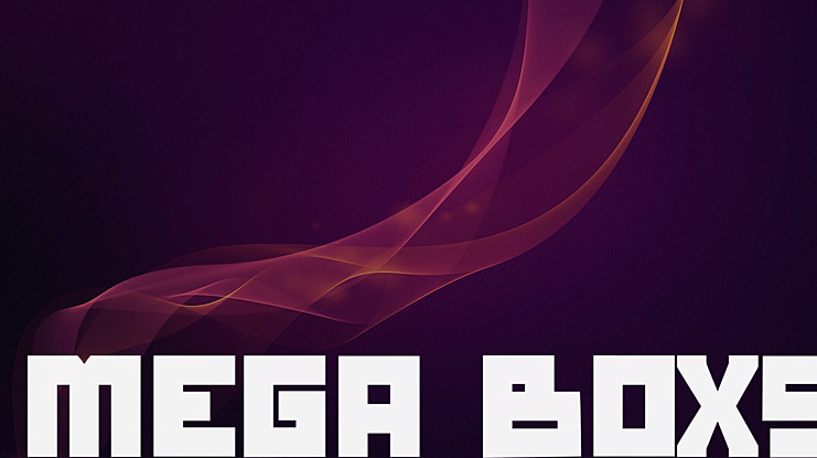 mega boxs Font