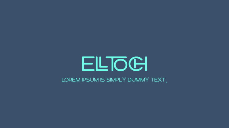 elltoch Font