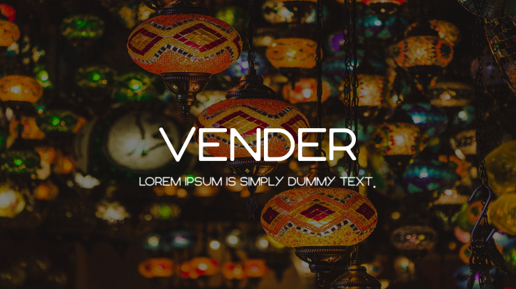vender Font