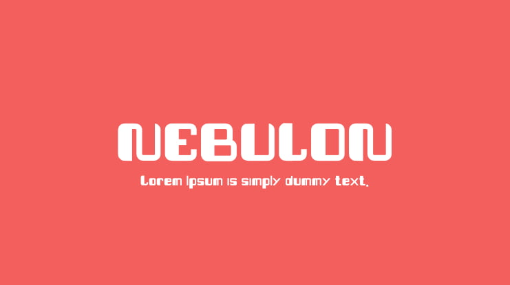 NEBULON Font