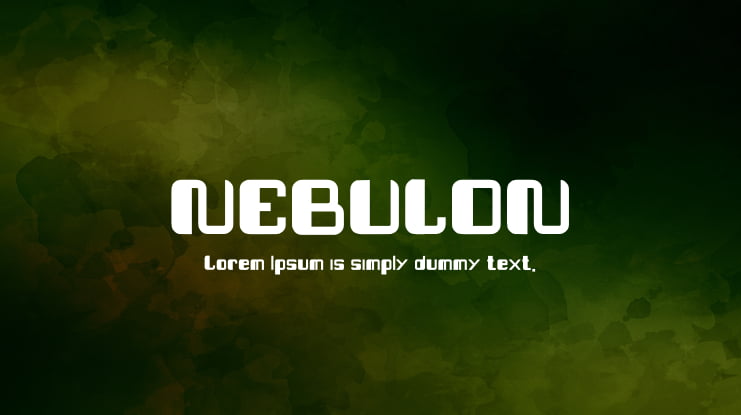 NEBULON Font