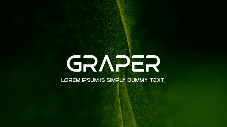 graper Font
