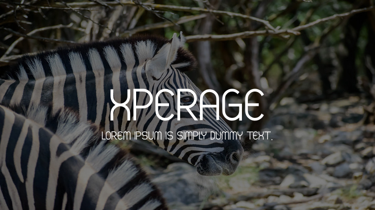 xperage Font