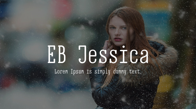 EB Jessica Font Family