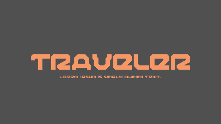 Traveler Font Family