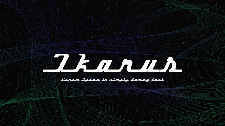 Ikarus Font