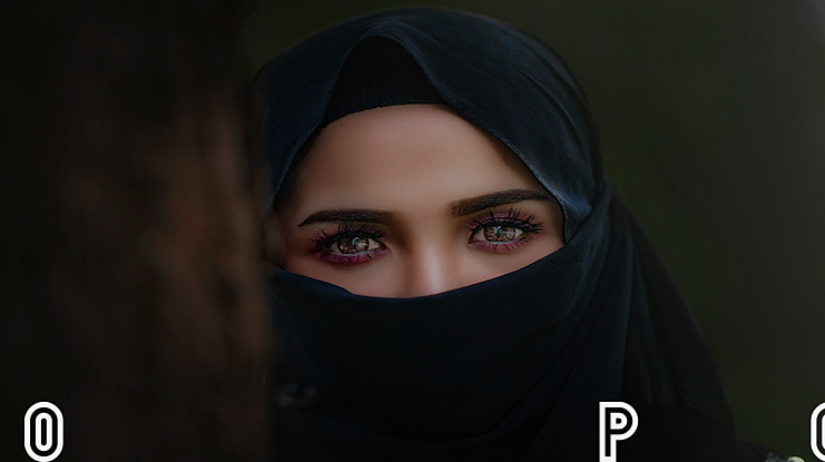 Outfield Pro Outline Font Family