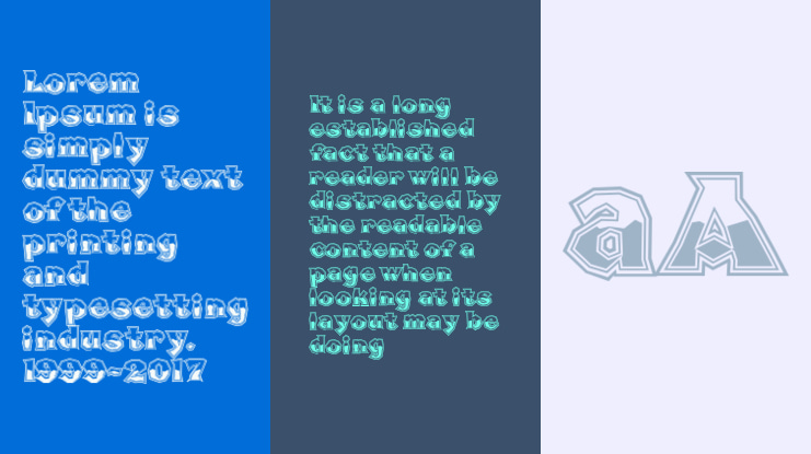 Broken Poster Tour Busted Font Family