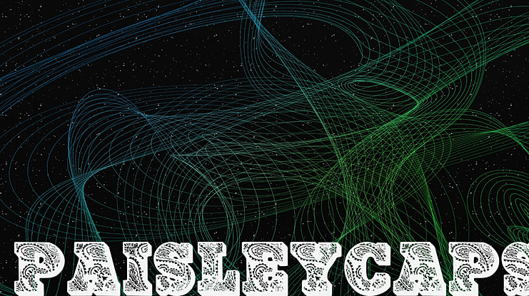 PaisleyCaps Font