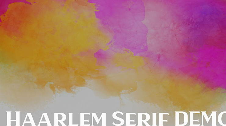 Haarlem Serif DEMO Font