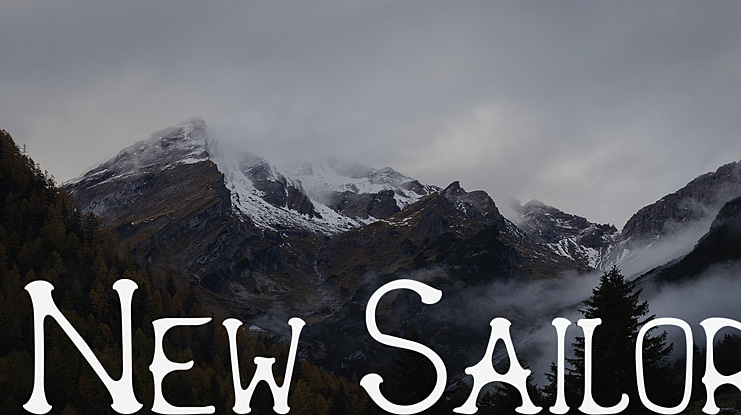 New Sailor Font