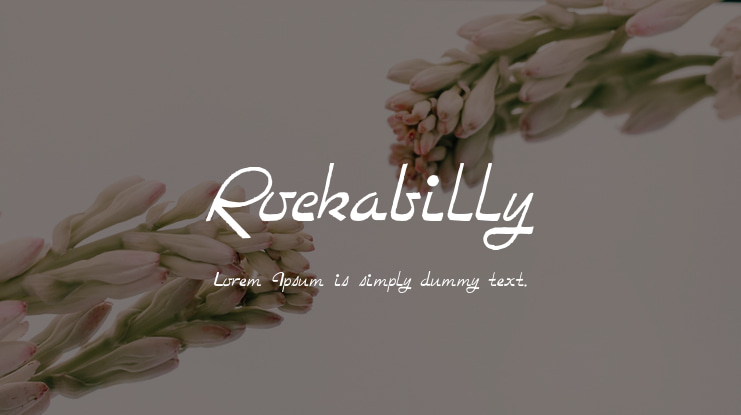 Rockabilly Font