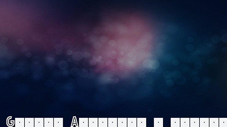 Grande Andretti - limited chars Font Family