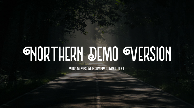 Northern Demo Version Font