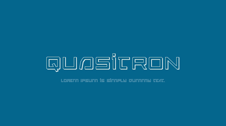 Quasitron Font Family