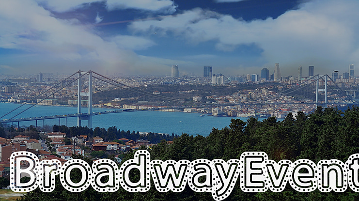BroadwayEvent Font