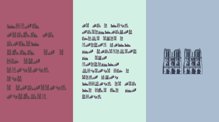 NotreDame Font